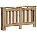 Copertura per radiatori Rovere artigianale 152 x 19 x 81,5 cm - Foto miniatura 1