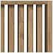 Copertura per radiatori Rovere artigianale 152 x 19 x 81,5 cm - Foto miniatura 7