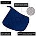 Set Di 2 Presine Resistenti Al Calore, Cuscinetti Termici Imbottiti In Cotone Blue - Foto miniatura 2