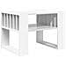 Tavolino da salotto Bianco 66 x 49,5 x 45 cm Legno multistrato - Foto miniatura 1