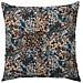 Cuscino Blossom In Poliestere Con Stampa Blue E Marrone 45x45 Cm - Foto miniatura 1
