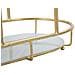 Espositore Svuotatasche 3 Livelli In Ferro Dorato E Vetro 36x22,5x27 Cm - Foto miniatura 4