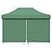 Tenda Party Verde 279 x 410 x 315 cm Tessuto Oxford - Foto miniatura 4