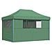 Tenda Party Verde 279 x 410 x 315 cm Tessuto Oxford - Foto miniatura 7