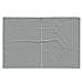 Parete per tenda da festa 2 pcs Grigio Chiaro 400 x 195 cm - Foto miniatura 3