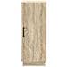 Credenza Rovere Sonoma 33 x 34,5 x 87 cm Legno ingegnerizzato - Foto miniatura 4