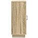Credenza Rovere Sonoma 33 x 34,5 x 87 cm Legno ingegnerizzato - Foto miniatura 5