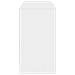 Scrivania Bianco 100 x 40 x 75 cm Legno multistrato - Foto miniatura 7