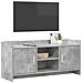 Mobile TV 102 x 33 x 47 cm Grigio Cemento Legno ingegnerizzato - Foto miniatura 2