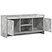 Mobile TV 102 x 33 x 47 cm Grigio Cemento Legno ingegnerizzato - Foto miniatura 3