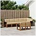 Set di divani da esterno 8 pcs Naturale e Beige Poliestere - Foto miniatura 2