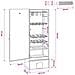 Forno Affumicatore 3 pz 44,5 x 29 x 110 cm Acciaio zincato - Foto miniatura 7
