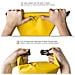 Borsa Impermeabile Explorer 2L con Tasca per Smartphone fino a 6.2'' Colore Giallo - Foto miniatura 5