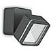 172514 Omega Square Ap1 Antracite, Applique - Foto miniatura 1