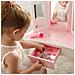 Set Toletta Sgabello Specchio Legno Rosa Bambini Teamson Kids Td-11670k - Foto miniatura 3