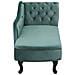 Chaise Longue Destra In Velluto Verde Menta Nimes - Foto miniatura 15