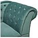 Chaise Longue Destra In Velluto Verde Menta Nimes - Foto miniatura 20