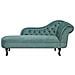 Chaise Longue Destra In Velluto Verde Menta Nimes - Foto miniatura 22