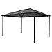 Gazebo Con Tetto 4x3x2,6 M Nero - Foto miniatura 1