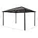 Gazebo Con Tetto 4x3x2,6 M Nero - Foto miniatura 5