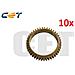 10 ingranaggi a Rulli Superiori 43t 206l, 256.306.356.255.305#6lh55212000 - Foto miniatura 1