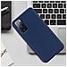 Cover Samsung Galaxy S20 Fe Morbida Flessibile Antishock Finitura Opaca Blu - Foto miniatura 2