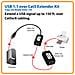 B202-150, USB, Cat5e, Maschio / femmina, Nero - Foto miniatura 2