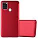 Custodia Compatibile Con Samsung Galaxy A21s In Rosso Metallico - Coperchio Protettivo In Silicone Tpu Flessibile - Foto miniatura 1