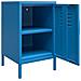 Cache Tavolo Accent Verniciato A Polvere In Metallo Blu - Foto miniatura 4