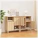 Credenze 2pz Rovere Sonoma 60x35x70 Cm In Legno Multistrato - Foto miniatura 3