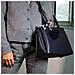 Borsa Con Pompon E Foulard - Paris - Blu - Foto miniatura 6