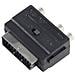 Bs94034 Adattatore Per Inversione Del Genere Dei Cavi Scart 3xrca Nero - Foto miniatura 1