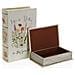 Set Di Scatole Decorative Libro Fiori Tela Legno Mdf 7 X 27 X 18 Cm - Foto miniatura 2