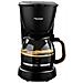 Macchina da caffè con filtro per 10 tazze di caffè, con caraffa in vetro Capacita 1,5 L Potenza 1000 w Colore Nero - Foto miniatura 3