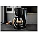 Macchina da caffè con filtro per 10 tazze di caffè, con caraffa in vetro Capacita 1,5 L Potenza 1000 w Colore Nero - Foto miniatura 7
