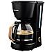 Macchina da caffè con filtro per 10 tazze di caffè, con caraffa in vetro Capacita 1,5 L Potenza 1000 w Colore Nero - Foto miniatura 1