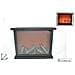 Trade Shop - Caminetto Con Fuoco Led Batteria 21 X 28 X 15 Cm Decorativo Natale Camino - Foto miniatura 1
