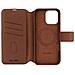 Custodia Per Iphone 16 Pro Max Magsafe Portacarte E Cover Amovibile, Marrone - Foto miniatura 2
