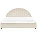 Letto Matrimoniale Contenitore Bouclé Bianco Sporco 180 X 200 Cm Chadenet - Foto miniatura 5