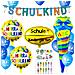 Set Di Palloncini Per Bambini Blu 24 Pezzi Decorazione - Foto miniatura 1