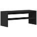 Mobile Porta Tv Nero 100x40x40 Cm In Legno Multistrato - Foto miniatura 2