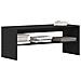 Mobile Porta Tv Nero 100x40x40 Cm In Legno Multistrato - Foto miniatura 1