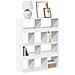 Libreria Bianca 100x33x125,5 Cm In Truciolato - Foto miniatura 1