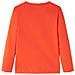 Maglietta Bambino Maniche Lunghe Arancione Brillante 104 - Foto miniatura 2