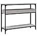Tavolo Consolle Ripiano Grigio Sonoma 100x29x75cm Multistrato - Foto miniatura 1
