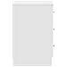 Lusso Casadino -  Comodini 2 Pz Bianco 38x35x56 Cm In Legno Ingegnerizzato - Foto miniatura 8
