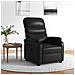Poltrona Reclinabile Elettrica Nera In Similpelle - Foto miniatura 8