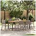 Set da Pranzo per Giardino 7 pcs Grigio 190 x 90 x 75 cm - Foto miniatura 2