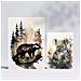 Set Di 6 Stampe Illustrazioni Di Creature Indipendenti Di Animali In Paesaggi Naturali, Design D'interni Realistico In Stile Acquerello A3 & A4 Senza Cornice - Foto miniatura 2