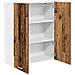 Armadio pensile con porta Riga Legno vecchio 80 x 31 x 100 cm - Foto miniatura 5